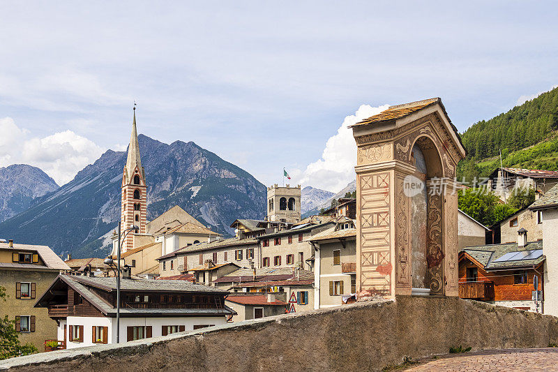 Bormio, Ponte在Combo(意大利Lombardy)